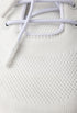 White - Stretch Knit Sneakers - GLAM MODA